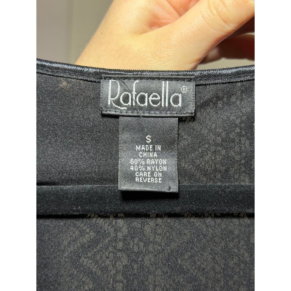 Rafaella Black Top Brand New Lacy/Knit - Picture 2 of 5